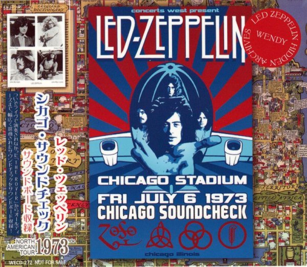 Photo1: LED ZEPPELIN - CHICAGO SOUNDCHECK 1973  CD [WENDY] (1)