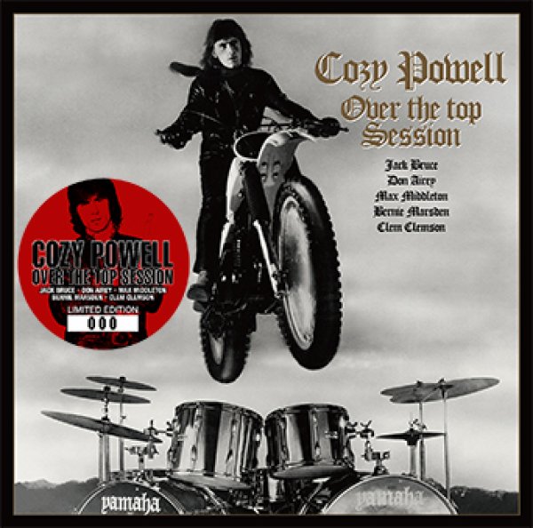 Photo1: COZY POWELL - OVER THE TOP SESSION 2CD [ZODIAC 582] (1)