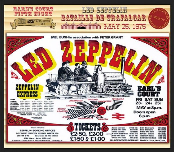 Photo1: LED ZEPPELIN - EARL'S COURT May 25, 1975 4CD+2DVD [WENDY] (1)