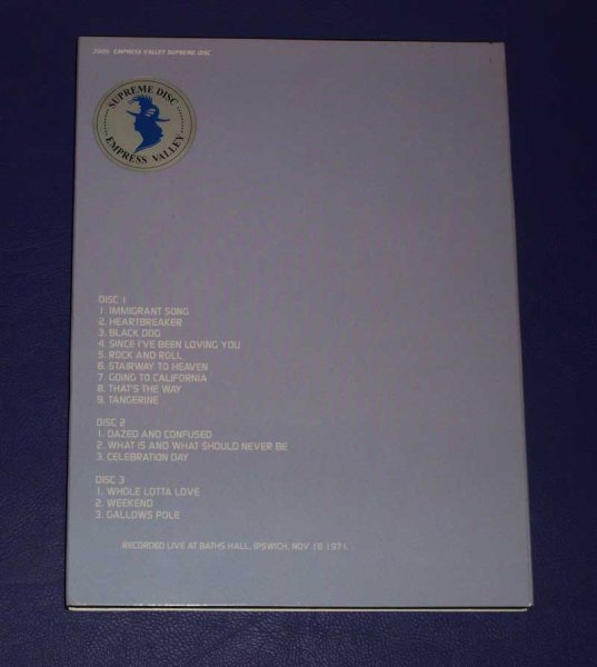 Photo2: LED ZEPPELIN - FEELIN' GROOVY DEFINITIVE EDITION 3CD [EMPRESS VALLEY] ★★★STOCK ITEM / OUT OF PRINT / VERY RARE / VERY OLD EVSD★★★ (2)