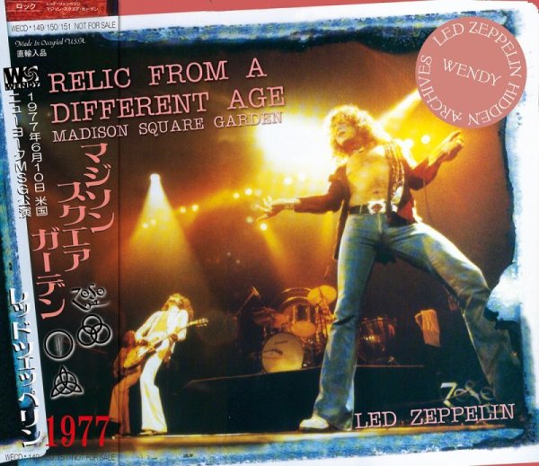 Photo1: LED ZEPPELIN - RELIC FROM A DIFFERENT AGE 3CD [WENDY] (1)