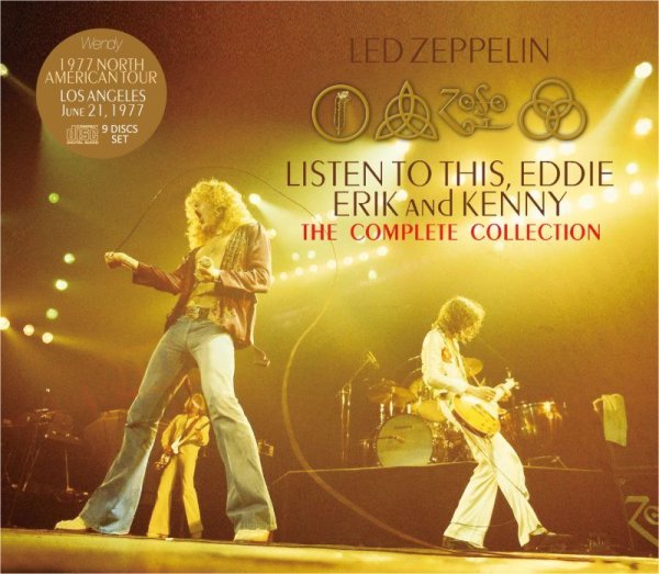 Photo1: LED ZEPPELIN - 1977 LISTEN TO THIS, EDDIE COMPLETE COLLECTION 9CD [WENDY] (1)