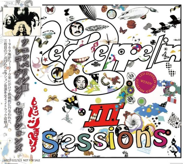 Photo1: LED ZEPPELIN - III SESSIONS 2CD [WENDY] (1)