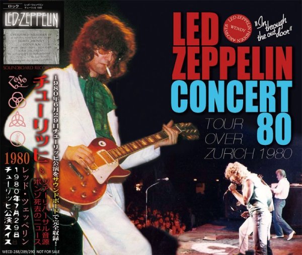 Photo1: LED ZEPPELIN - TOUR OVER ZURICH 3CD [WENDY] (1)