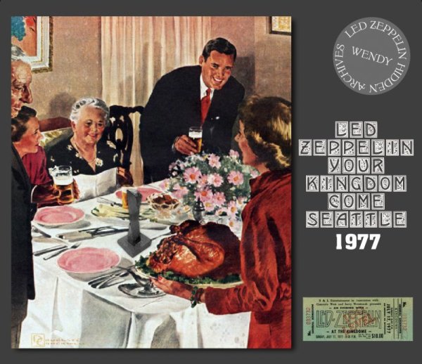 Photo5: LED ZEPPELIN - YOUR KINGDOM COME SEATTLE 1977 3CD + 3DVD [WENDY] (5)