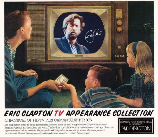 Photo1: ERIC CLAPTON - TV APPEARANCE COLLECTION 5CD [PADDINGTON] (1)