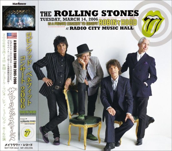 Photo1: THE ROLLING STONES - 2006 ROBINHOOD BENEFIT 2CD [MAYFLOWER] (1)