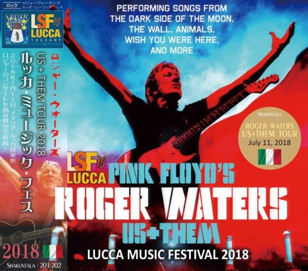 Photo1: ROGER WATERS - 2018 LUCCA MUSIC FESTIVAL 2CD [SHAKUNTALA] (1)