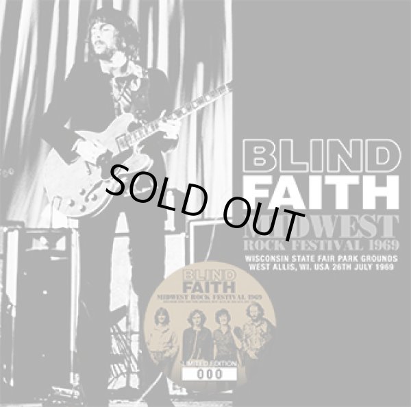 Photo1: BLIND FAITH - MIDWEST ROCK FESTIVAL 1969 CD [Beano-159] (1)