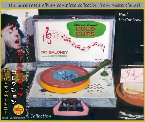 Photo1: PAUL McCARTNEY - COMPLETE COLD CUTS COLLECTION 4CD [MISTERCLAUDEL] (1)