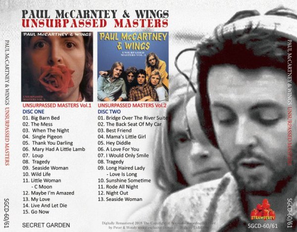 Photo2: PAUL McCARTNEY - WINGS UNSURPASSED MASTERS 2CD [MISTERCLAUDEL] (2)