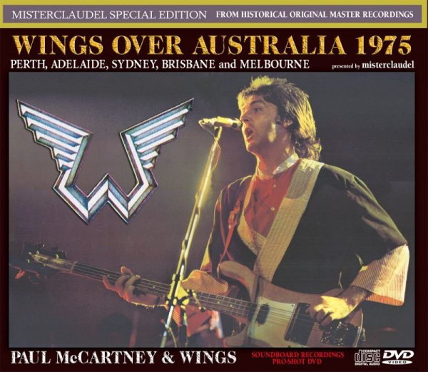Photo1: PAUL McCARTNEY - WINGS OVER AUSTRALIA 1975 3CD + 2DVD [MISTERCLAUDEL] (1)