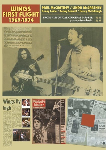 Photo1: PAUL McCARTNEY - WINGS FIRST FLIGHT 1969-1974 DVD [MISTERCLAUDEL] (1)
