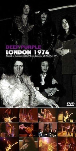 Photo1: DEEP PURPLE - LONDON 1974 DVDR + Insert Shee (1)