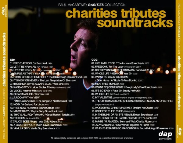 Photo2: PAUL McCARTNEY - RARITIES COLLECTION / CHARITIES TRIBUTES  SOUNDTRACKS 2CD [DAP] (2)