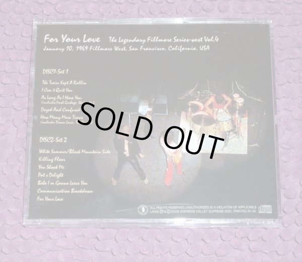 Photo2: LED ZEPPELIN - FOR YOUR LOVE 2CD [EMPRESS VALLEY] ★★★STOCK ITEM / OUT OF PRINT ★★★ (2)