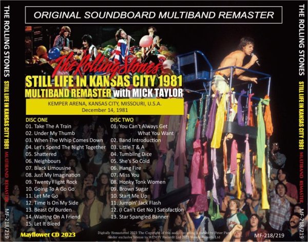 Photo2: THE ROLLING STONES - 1981 KANSAS CITY MULTIBAND REMASTER 2CD [MAYFLOWER] (2)
