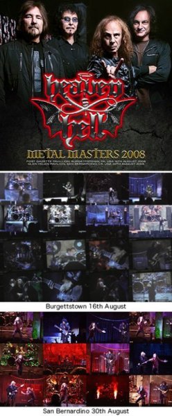 Photo1: HEAVEN & HELL - METAL MASTERS 2008 2DVDR [Shades 1728] (1)