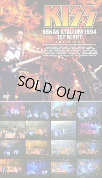 Photo2: KISS - OBRAS STADIUM 1994 1ST NIGHT: SOUNDBOARD 2CD plus Bonus DVDR "OBRAS STADIUM 1994 1ST NIGHT: THE VIDEO" [ZODIAC 589] ★★★STOCK ITEM / HOT SPRING SALE★★★ (2)
