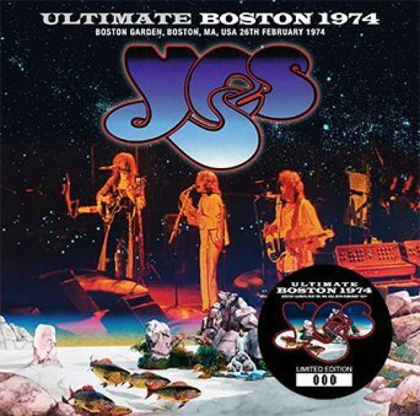 Photo1: YES - ULTIMATE BOSTON 1974 2CD plus Bonus DVDR "LIVE: TALES FROM TOPOGRAPHIC OCEANS TOUR" [Virtuoso 491/492] (1)