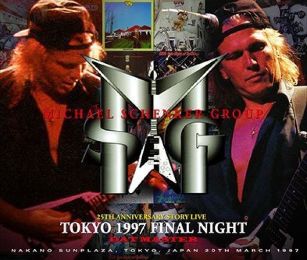 Photo1: MICHAEL SCHENKER GROUP - TOKYO 1997 FINAL NIGHT DAT Master 3CDR [Shades 1666] (1)