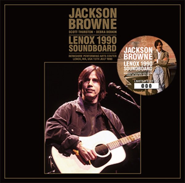 Photo1: JACKSON BROWNE - LENOX 1990 SOUNDBOARD 2CD [ZION-243] (1)