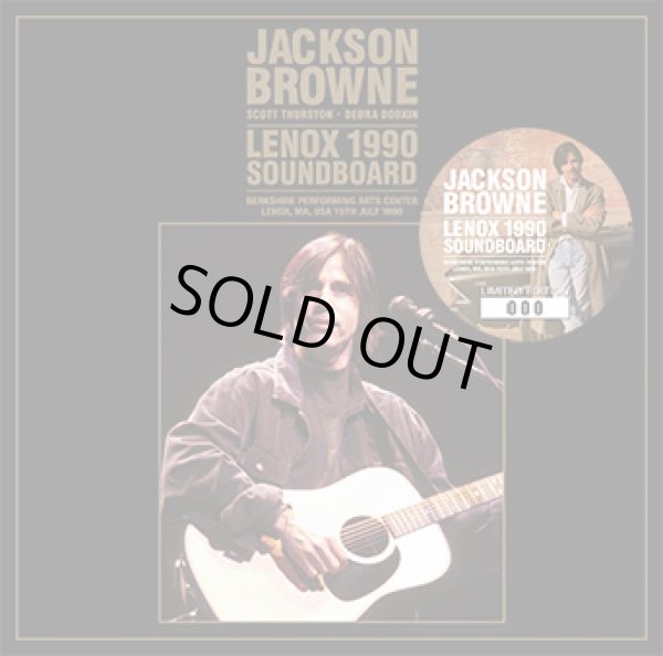 Photo1: JACKSON BROWNE - LENOX 1990 SOUNDBOARD 2CD [ZION-243] ★★★STOCK ITEM / HOT SPRING SALE★★★ (1)