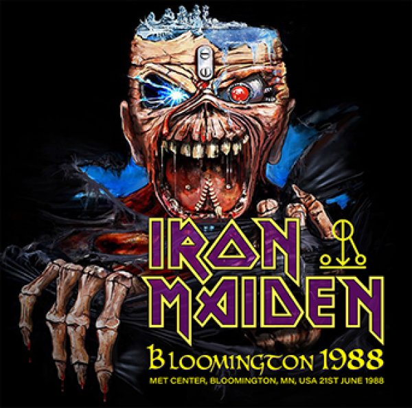 Photo1: IRON MAIDEN - BLOOMINGTON 1988 2CDR [Shades 1747] (1)