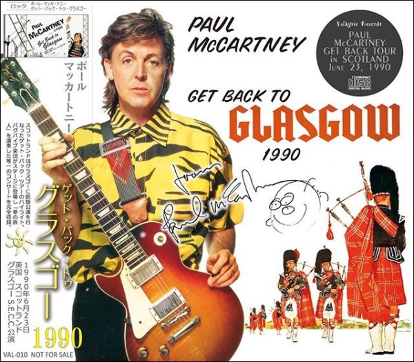 Photo1: PAUL McCARTNEY - GET BACK TO GLASGOW 2CD [MISTERCLAUDEL] (1)