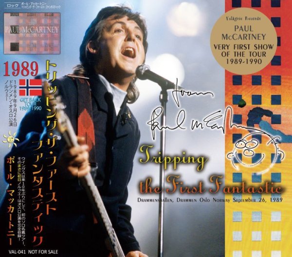 Photo1: PAUL McCARTNEY - TRIPPING THE FIRST FANTASTIC 1989 2CD [VALKYRIE RECORDS] (1)