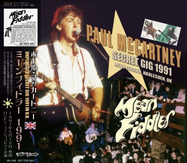 Photo1: PAUL McCARTNEY - 1991 MEAN FIDDLER 2CD [VALKYRIE RECORDS] (1)