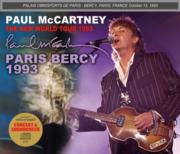 Photo1: PAUL McCARTNEY - PARIS BERCY 1993 3CD [MISTERCLAUDEL] (1)