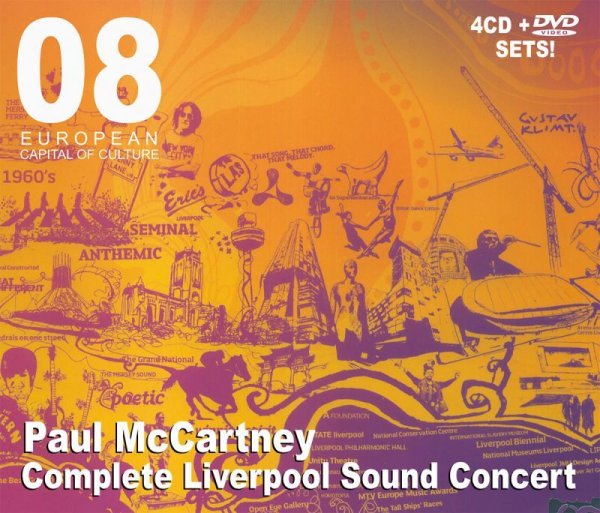 Photo1: PAUL McCARTNEY - COMPLETE LIVERPOOL SOUND CONCERT 2008 4CD+ DVD  [PICCADILLY CIRCUS] (1)