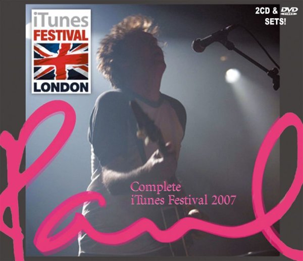 Photo1: PAUL McCARTNEY - COMPLETE iTUNES FESTIVAL 2007 2CD + DVD  [PICCADILLY CIRCUS] (1)