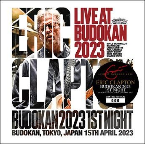 Photo1: ERIC CLAPTON - BUDOKAN 2023 1ST NIGHT 2CD [Tricone 215/216] (1)