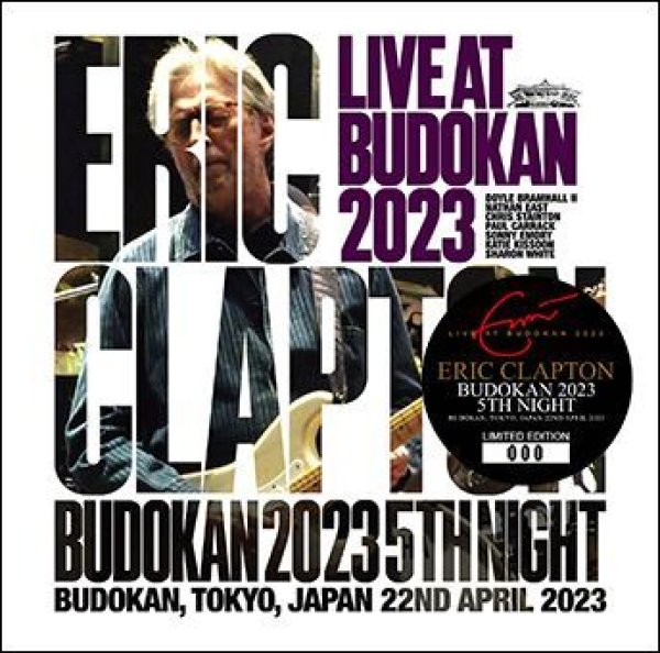 Photo1: ERIC CLAPTON - BUDOKAN 2023 5TH NIGHT 2CD [Tricone 223/224] (1)