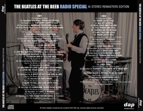 Photo2: THE BEATLES - AT THE BEEB RADIO SPECIAL - AI STEREO REMASTERS EDITION 2CD  [DAP] (2)