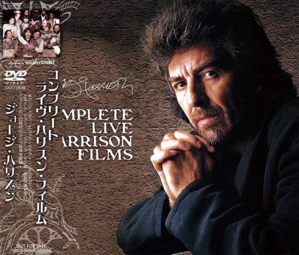 Photo1: GEORGE HARRISON - COMPLETE LIVE HARRISON FILMS 3DVD [MISTERCLAUDEL] (1)