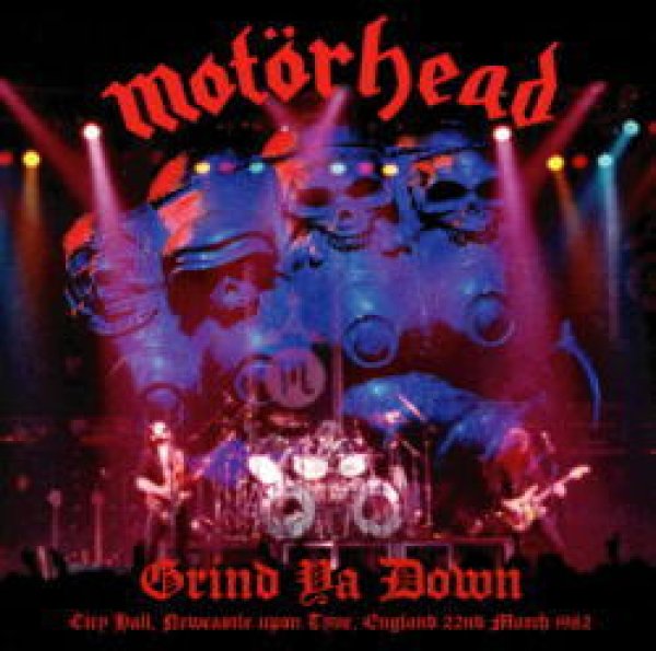 Photo1: MOTORHEAD - GRIND YA DOWN: NEWCASTLE 1982 CDR + DVDR [Shades] (1)