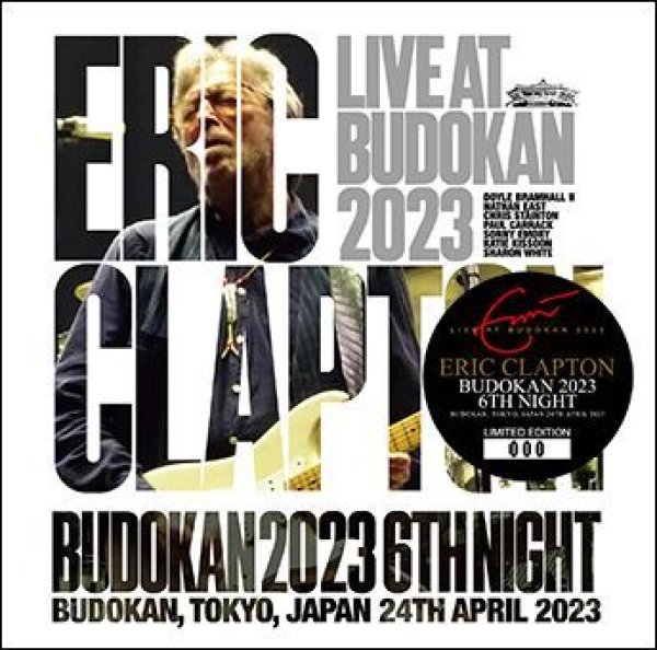 Photo1: ERIC CLAPTON - BUDOKAN 2023 6TH NIGHT 2CD [Tricone 225/226] (1)