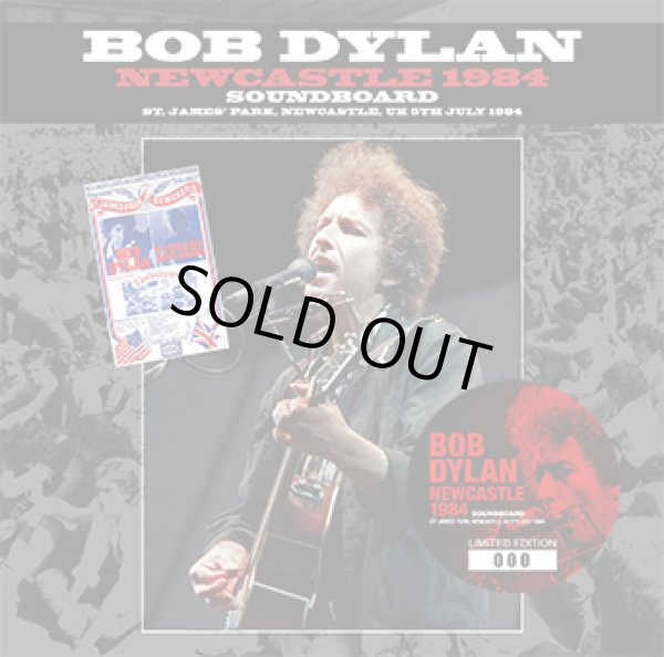 Photo1: BOB DYLAN - NEWCASTLE 1984 SOUNDBOARD 2CD [ZION-245] (1)