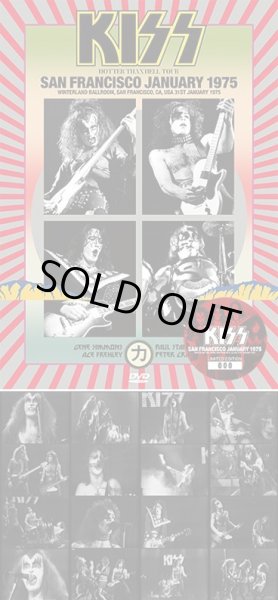 Photo1: KISS - SAN FRANCISCO JANUARY 1975 DVD ★★★STOCK ITEM / OUT OF PRINT / HOT SPRING SALE★★★ (1)