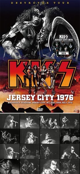 Photo1: KISS - JERSEY CITY 1976 DVD ★★★STOCK ITEM / SPECIAL PRICE★★★ (1)