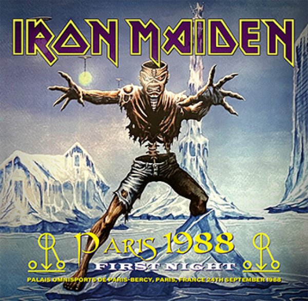 Photo1: IRON MAIDEN - PARIS 1988 1ST NIGHT 2CDR [Shades 1763] (1)