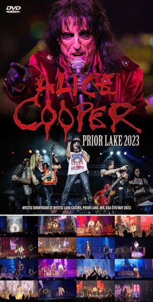 Photo1: ALICE COOPER - PRIOR LAKE 2023 DVDR [Shades 1760] (1)