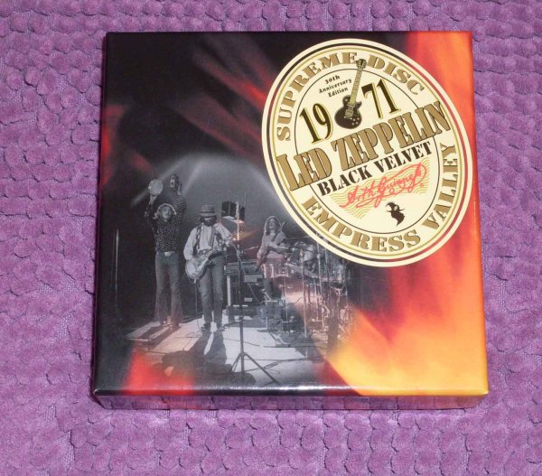 Photo1: LED ZEPPELIN - BLACK VELVET 4CD 1ST EDITION BOX [EMPRESS VALLEY] ★★★STOCK ITEM / OUT OF PRINT / VERY RARE★★★ (1)