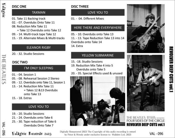 Photo2: THE BEATLES - REVOLVER DEEP CUT VOL.1 5CD [VALKYRIE RECORDS] (2)