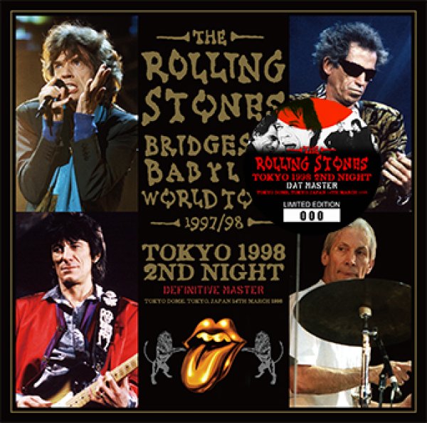 Photo1: THE ROLLING STONES - TOKYO 1998 2ND NIGHT: DEFINITIVE MASTER 2CD (1)