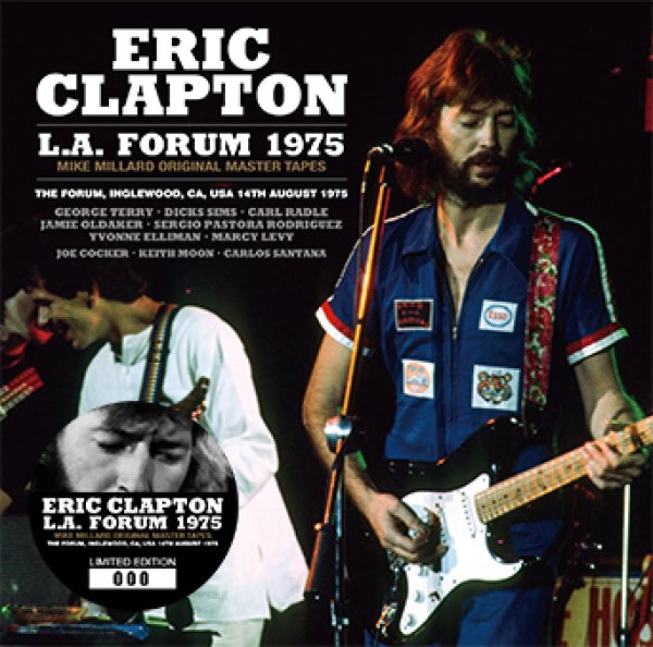 Photo1: ERIC CLAPTON - L.A. FORUM 1975: MIKE MILLARD ORIGINAL MASTER TAPES 2CD [Beano-250] (1)