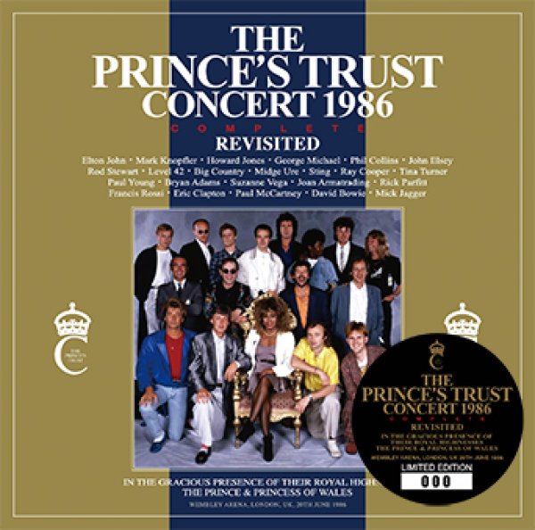 Photo1: V.A. - THE PRINCE'S TRUST CONCERT 1986 COMPLETE: REVISITED 2CD plus Bonus DVDR "THE PRINCE'S TRUST THE BIRTHDAY PARTY" [Beano-249] (1)